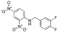 (3,4-Difluoro-benzyl)-(2,4-dinitro-phenyl)-amine Struktur