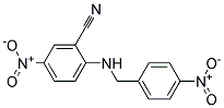 5-Nitro-2-(4-nitro-benzylamino)-benzonitrile Struktur