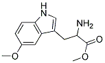 methyl 2-amino-3-(5-methoxy-1H-indol-3-yl)propanoate Struktur