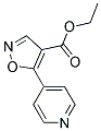 ethyl 5-pyridin-4-ylisoxazole-4-carboxylate Struktur