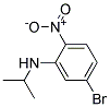 (5-Bromo-2-nitro-phenyl)-isopropyl-amine Struktur