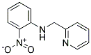 (2-Nitro-phenyl)-pyridin-2-ylmethyl-amine Struktur