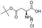 L-Aspartic Acid 4-Tertbutyl Ester HCl Struktur