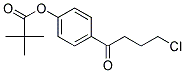 Methyl 4-(4-Chloro-1-Butyryl)-alpha,alpha-Dimethyl Phenyl Acetate Struktur