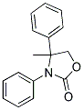 4-Methyl Diphenyl-2-Oxazolidone Struktur