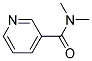 3-(N,N-Dimethylaminomethanoyl)Pyridine Struktur