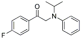 N-(4-Fluorobenzoylmethyl)-N-Isopropylanline Struktur