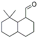 Octahydro-8,8-dimethyl-2-naphthalenecarboxaldehyde Struktur