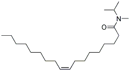 N-Methyl-N-isopropyloleamide Struktur