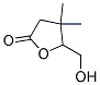 (+/-)-B,B-DIMETHYL-G-HYDROXYMETHYL-G-BUTYROLACTONE Struktur