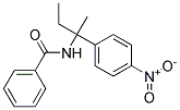 (+/-)-N-(1-METHYL-1-(P-NITROPHENYL)PROPYL)BENZAMIDE Struktur