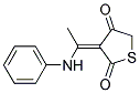 3-(1-ANILINOETHYLIDENE)-2,4(3H,5H)-THIOPHENEDIONE Struktur