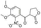 3-(3,4-DIMETHOXY-2-NITROBENZOYL)DIHYDRO-2(3H)-FURANONE Struktur