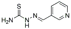 3-PYRIDINECARBALDEHYDETHIOSEMICARBAZONE Struktur