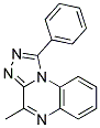 4-METHYL-1-PHENYL(1,2,4)TRIAZOLO(4,3-A)QUINOXALINE Struktur