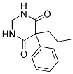 5-PHENYL-5-PROPYL-2,3-DIHYDRO-4,6(1H,5H)-PYRIMIDINEDIONE Struktur