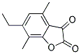 6-ETHYL-4,7-DIMETHYL-2,3-BENZOFURANDIONE Struktur