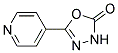 5-(4-PYRIDYL)-1,3,4-OXADIAZOL-2(3H)-ONE Struktur