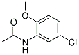 5'-CHLORO-2'-METHOXYACETANILIDE Struktur