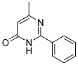 6-METHYL-2-PHENYL-4(3H)-PYRIMIDINONE Struktur