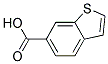 BENZO(B)THIOPHENE-6-CARBOXYLICACID Struktur