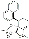 CIS-1-ACETOXY-6-METHOXY-1,2,3,4-TETRAHYDRO-2-NAPHTHYLBENZOATE Struktur