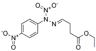 ETHYL4-(2,4-DINITROPHENYLHYDRAZONO)BUTYRATE Struktur