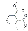 DIMETHYL(1A,2A,3A)-3,5-DIMETHYL-4-CYCLOHEXENE-1,2-DICARBOXYLATE Struktur