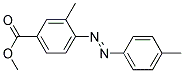 METHYL3-METHYL-4-(P-TOLYLAZO)BENZOATE Struktur