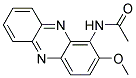 N-(2-METHOXY-1-PHENAZINYL)ACETAMIDE Struktur