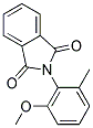 N-(6-METHOXY-O-TOLYL)PHTHALIMIDE Struktur