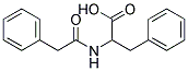 N-PHENYLACETYL-DL-PHENYLALANINE Struktur