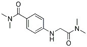 P-((DIMETHYLCARBAMOYLMETHYL)AMINO)-N,N-DIMETHYLBENZAMIDE Struktur