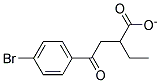 P-BROMOPHENACYLBUTYRATE Struktur