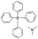 TRIMETHYLAMINETETRAPHENYLBORATE Struktur