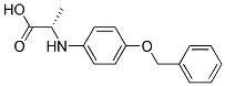 DL--(p-Benzyloxyphenyl)alanine Struktur