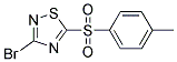 3-Bromo-5-(4-methylphenylsulfonyl)-1,2,4-thiadiazole Struktur