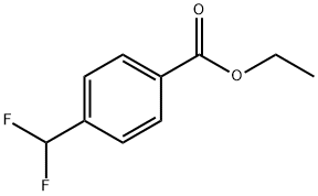 Ethyl-4-(difluoromethyl)benzoate Struktur