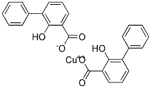 Copper 3-phenylsalicylate Struktur