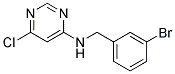 (3-Bromo-benzyl)-(6-chloro-pyrimidin-4-yl)-amine Struktur