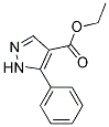 ethyl 5-phenyl-1H-pyrazole-4-carboxylate Struktur