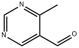 4-methylpyrimidine-5-carbaldehyde Struktur