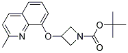 3-(2-Methyl-quinolin-8-yloxy)-azetidine-1-carboxylic acid tert-butyl ester Struktur