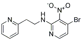 (4-Bromo-3-nitro-pyridin-2-yl)-(2-pyridin-2-yl-ethyl)-amine Struktur