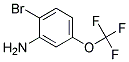 3-AMINO-4-BROMO-TRIFLUOROMETHOXYBENZENE Struktur