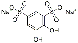 Disodium2-DihydyroxyBenzene3,5-Disulfonate Struktur