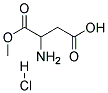 DL-Aspartic Acid Methyl Ester Hcl Struktur