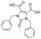 Cis-1,3-Dibenzylimidazol-2-one-4,5-Dicarboxylic acid Struktur