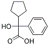 Phenylcyclopentylglycolic acid Struktur