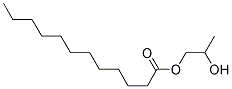 2-Hydroxypropyl dodecanoate Struktur